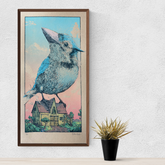 Get up on this - 12in x 24in Screenprint